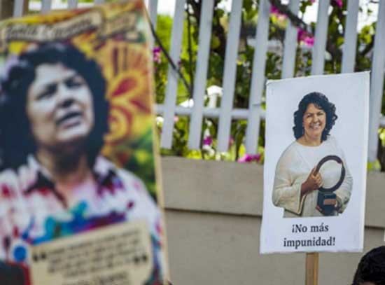 Recuerdan A Berta C Ceres A Dos A Os De Su Asesinato Proceso Digital