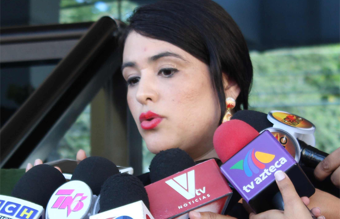 viceministra de Presupuesto de la Secretaría de Finanzas, Roxana Rodríguez.