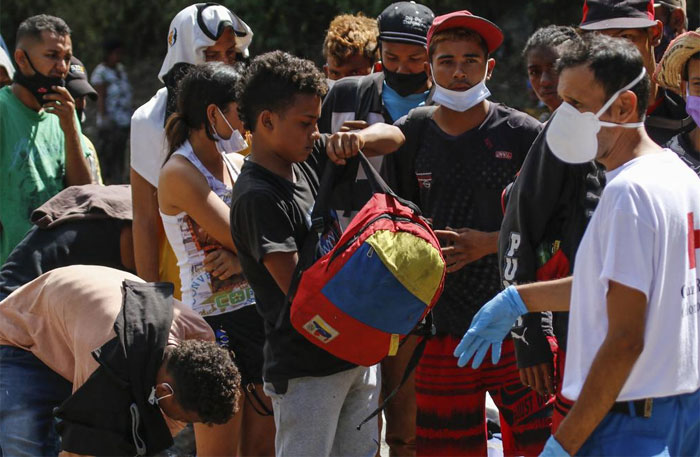 Unos 87 Mil 800 Migrantes La Mitad Venezolanos Cruzaron Honduras En