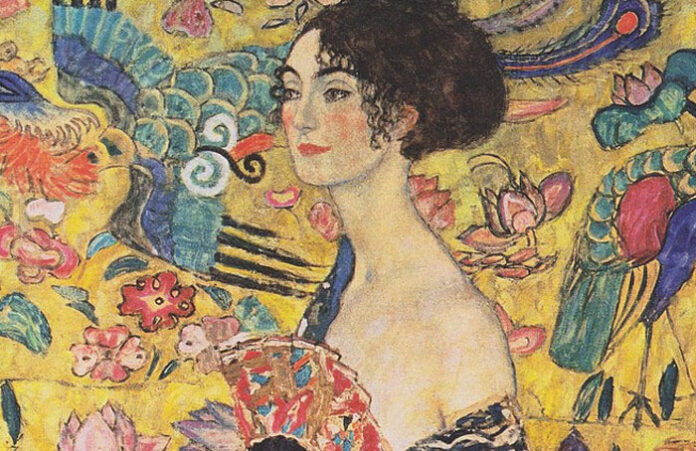 El retrato de Klimt Dama con Abanico se subastará en Londres por