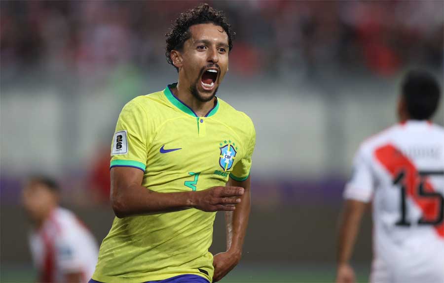 0 1 Brasil le gana a Perú con un gol de Marquinhos sobre el final en