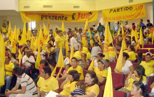 El partido Unificación Democrática es considerado uno de los partidos políticos minoritarios.