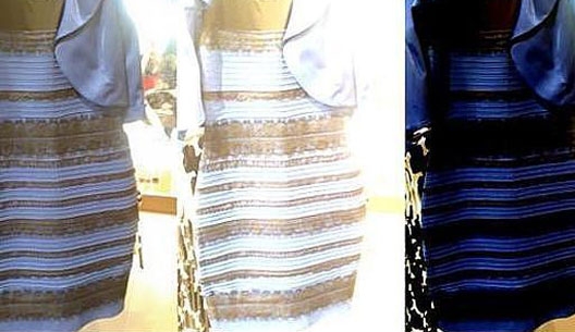 El vestido, era blanco y dorado o negro y azul… la ciencia lo explica ...