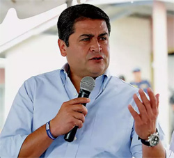 presidente JOH policia