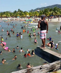 Playa de tela