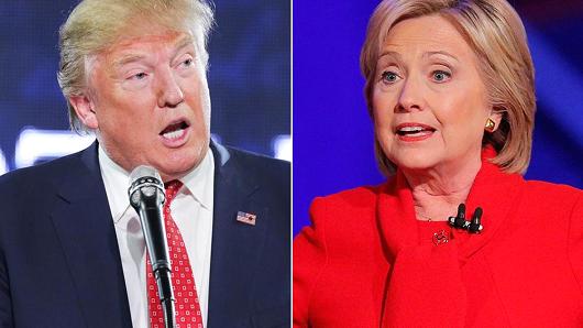 Donald Trump y Hillary Clinton