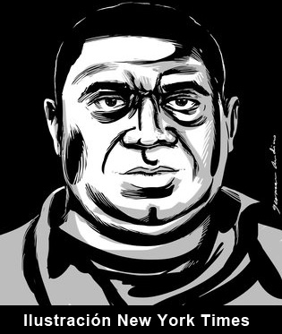 Winter caricatura