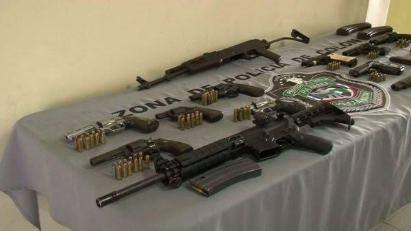 armas en el bajo aguan