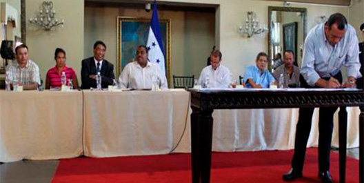convenio de bajo aguan