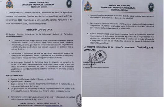 comunicados UNA