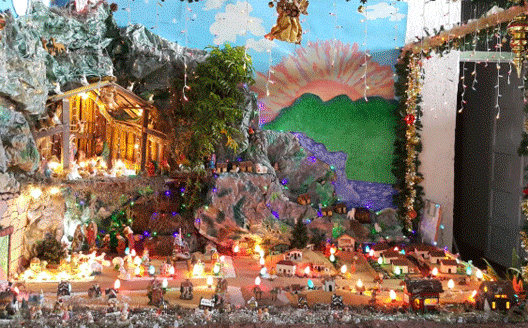 nacimiento navideño margarita