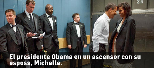 Obama y su esposa