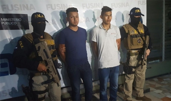 Fna Captura En Sps A Dos Supuestos Extorsionadores De La Ms13 Proceso