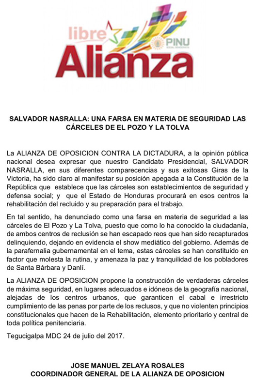 comunicado alianza