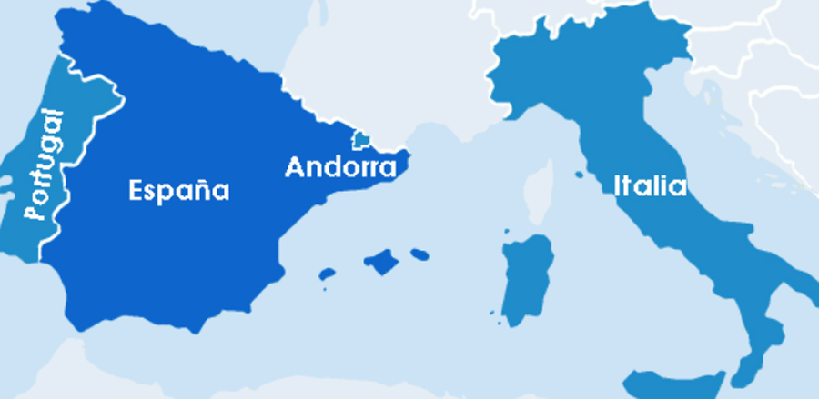 mapa italia