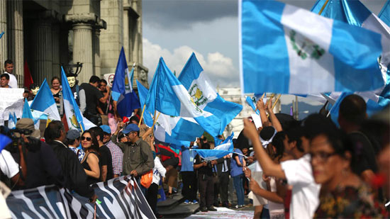 protestas en guatemala siguen