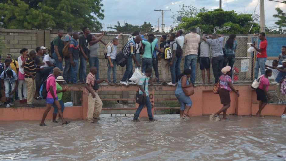 Lluvias en haiti