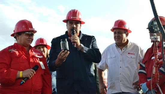 Maduro en PDVSA