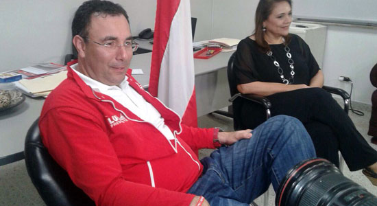 Luis Zelaya y Gabriela