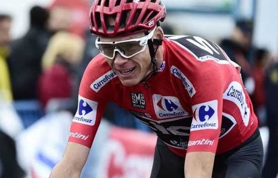 La UCI confirma el positivo de Chris Froome en la Vuelta a España 2017