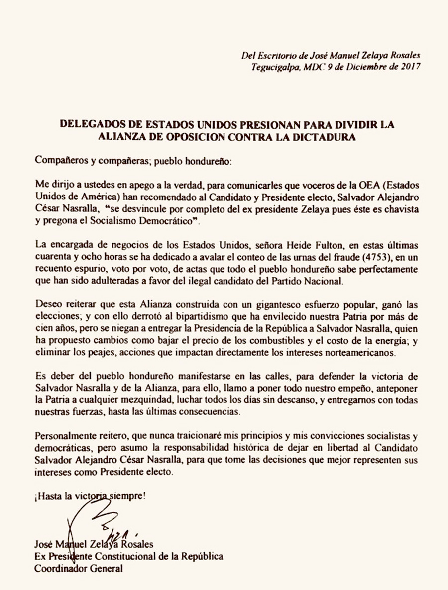 Carta MELITO