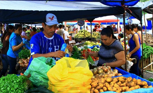 Feria del Agricultor opera con normalidad en Tegucigalpa | Proceso Digital