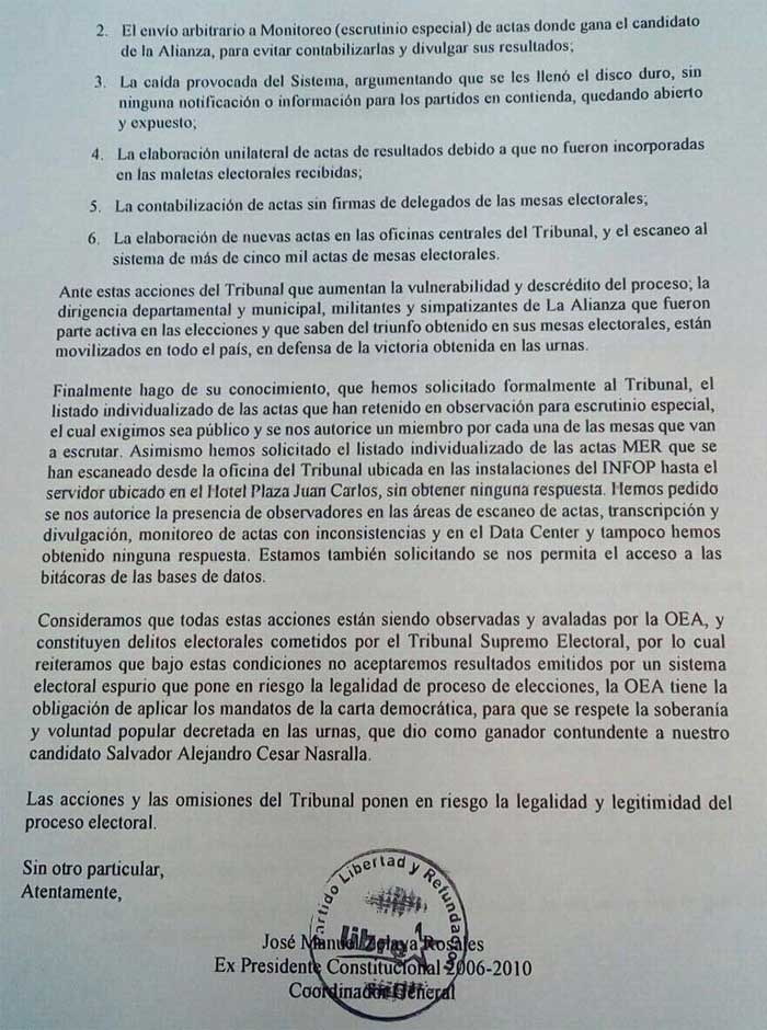 comunicado2 Alianza