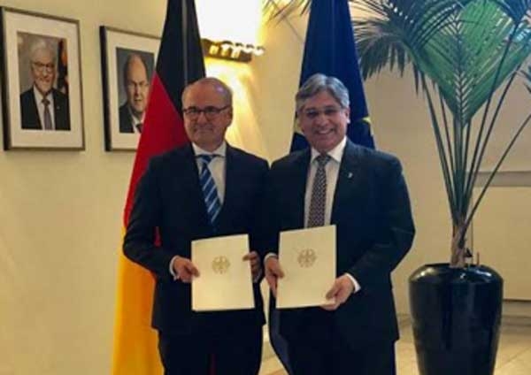 Honduras y Alemania suscriben acuerdo de cooperación en el ámbito forestal