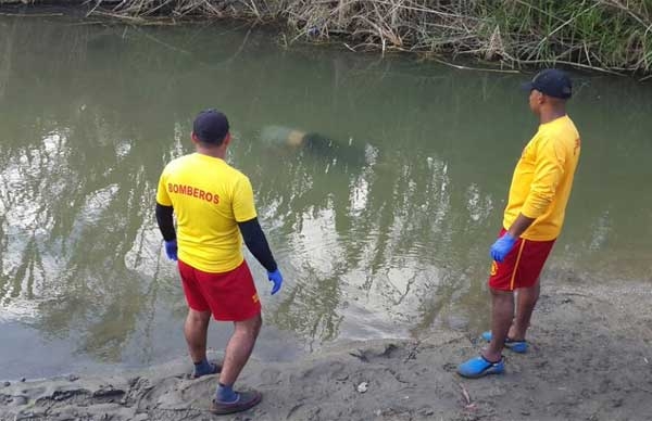 Bomberos recuperan cadáver de un hombre en río de Omoa