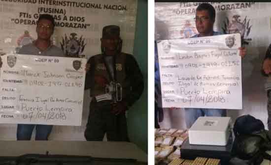 detenidos la mosquitia