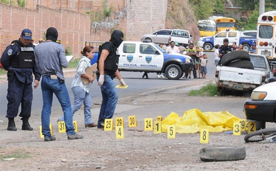 Honduras registra 21 masacres con más de tres víctimas cada una en seis