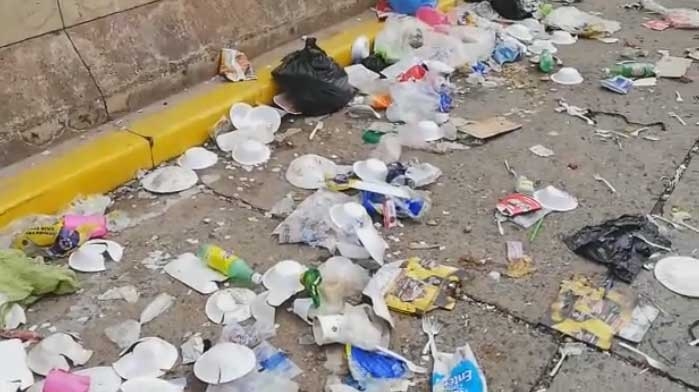 Más de 80 toneladas de basura recoge la AMDC tras carnaval de Tegucigalpa