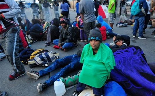 Caravana caldea ambiente pol tico en Tijuana con alcalde como