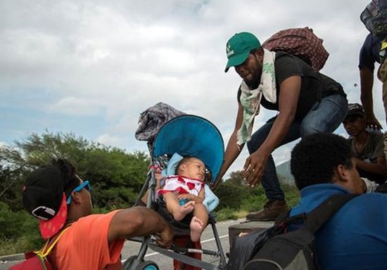 Unicef estima que unos 2.300 ni os viajan en caravana migrante