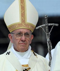 Papa francisco cetro