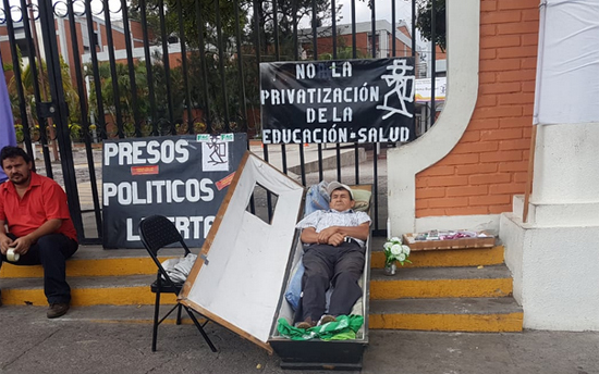 protesta upnfm
