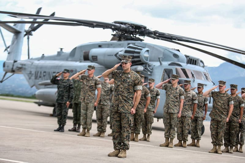 Marines fuerza aerea