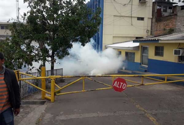 gas lacrimogeno