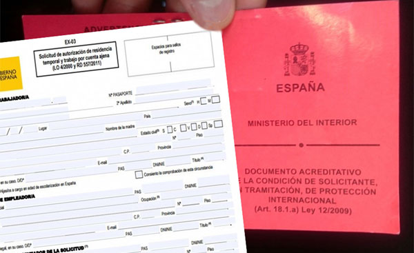 documento de asilo