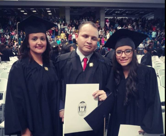 luis carlos graduacion