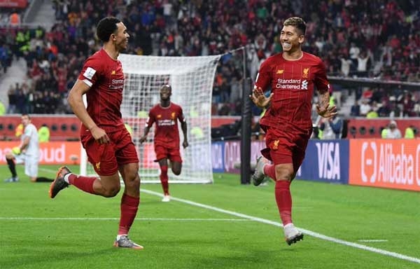 1-2- Liverpool vence con angustias al Monterrey con gol de Firmino