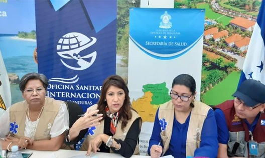 Honduras refuerza controles sanitarios en puntos de entrada por coronavirus