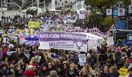 marcha de mujeres pd