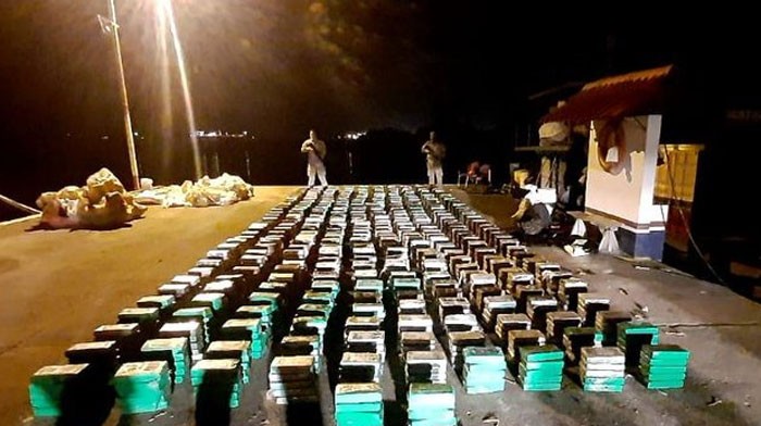Panamá decomisa 84.8 toneladas de droga y alerta de alto tráfico en el Caribe