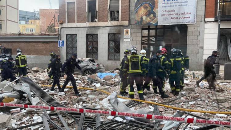 Al menos tres muertos y once heridos en una explosión en el centro de Madrid  | Proceso Digital