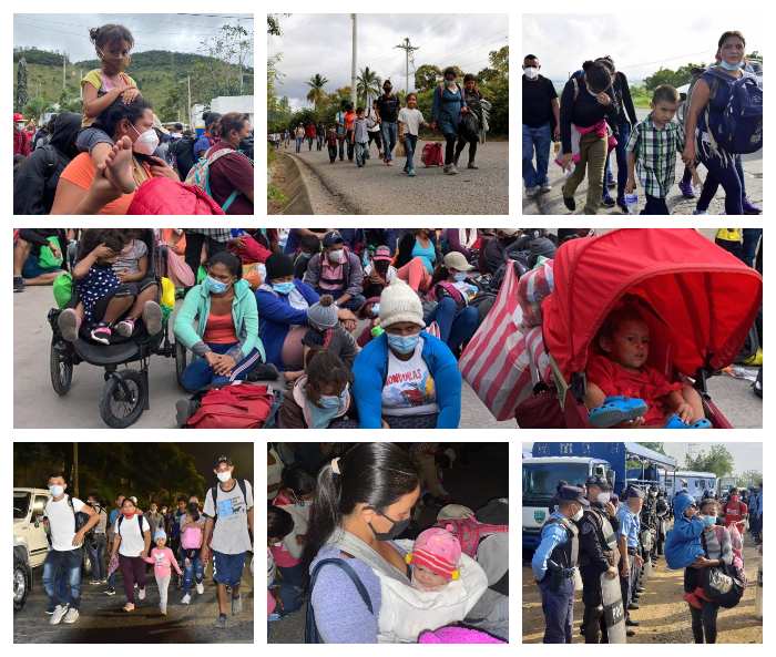 Guatemala reporta exagerado n mero de ni os en caravana migrante