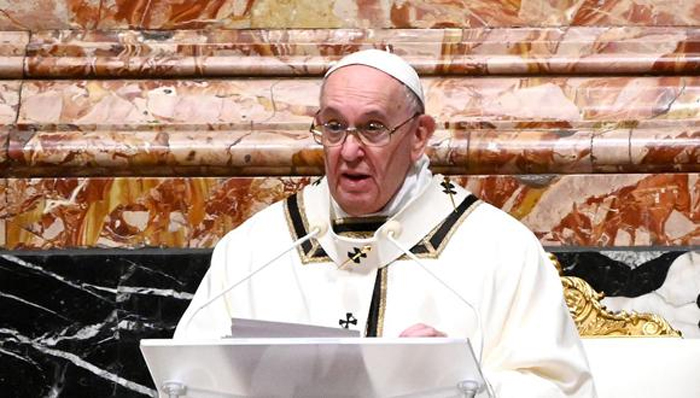 El papa pide proteger los valores democráticos en EEUU tras asalto