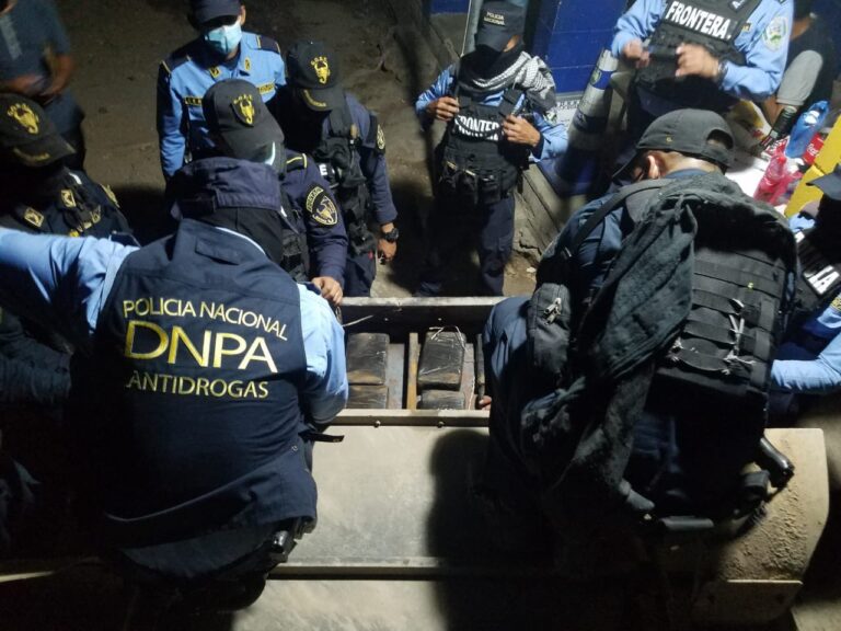 Honduras  decomisó cerca de 13 toneladas de cocaína y marihuana en 2021