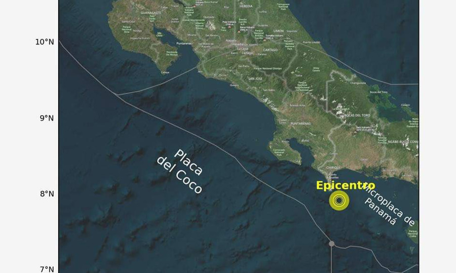 Un fuerte sismo de magnitud 7 en el Pacífico sacude Costa Rica | Proceso Digital