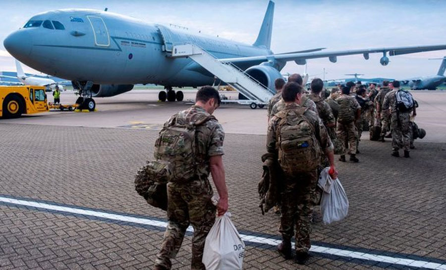 Varios países occidentales trasladan sus embajadas al aeropuerto de Kabul |  Proceso Digital